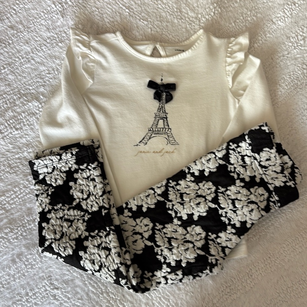 Toddler Girl’s Janie and Jack Pant & Top Set, 3